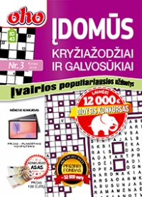 ID 43 oho 10 min. Įdomūs kryžiažodžiai ir galvosūkiai